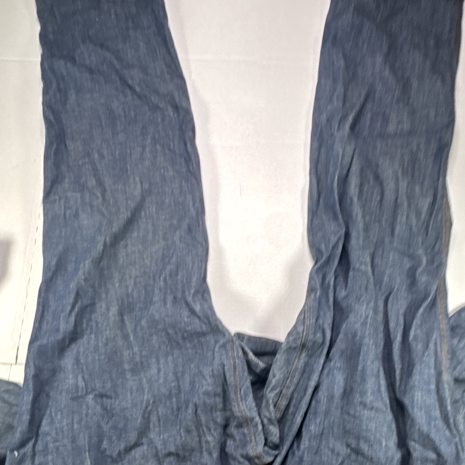 Duluth Trading Co. Blue Denim Coveralls Jumpsuit Long Sleeve L