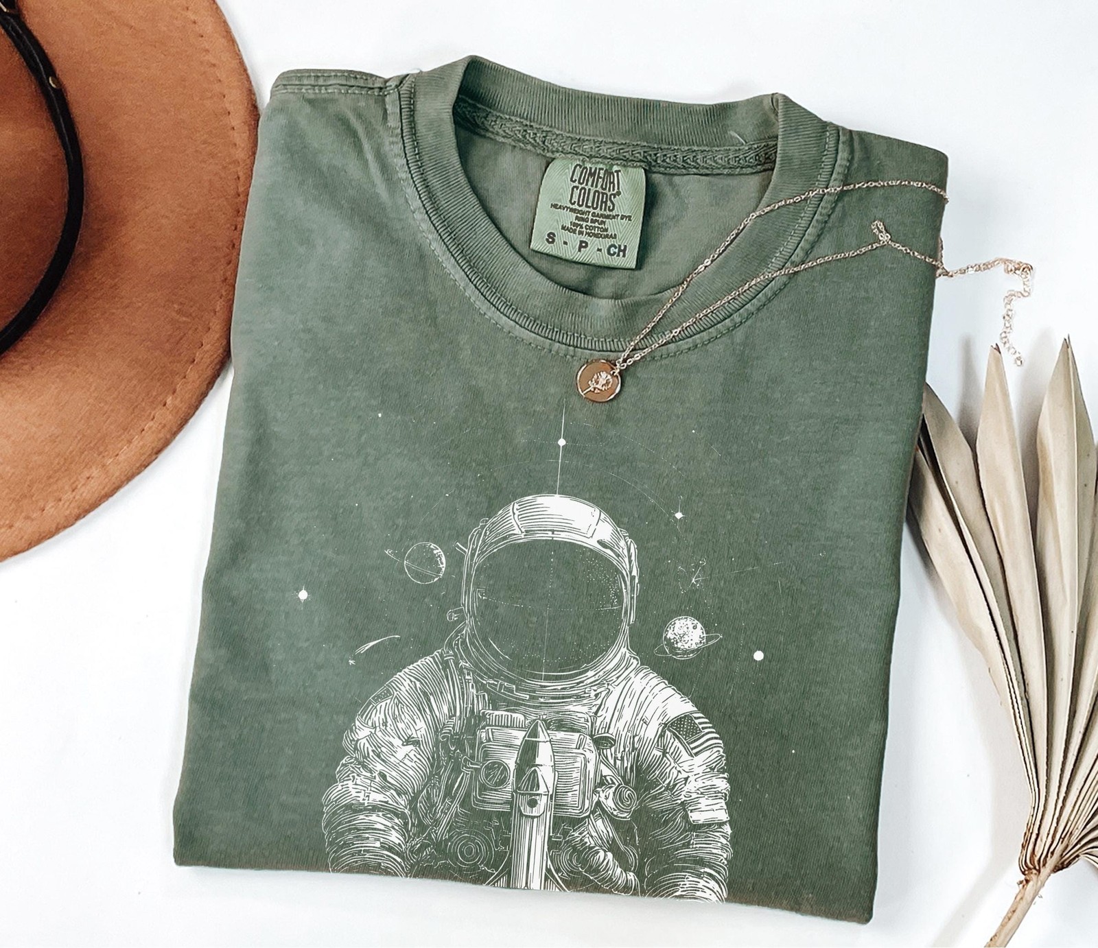 Aesthetic Astronaut Shirt Vintage Space Tshirt Retro Comfort Colors Y2K