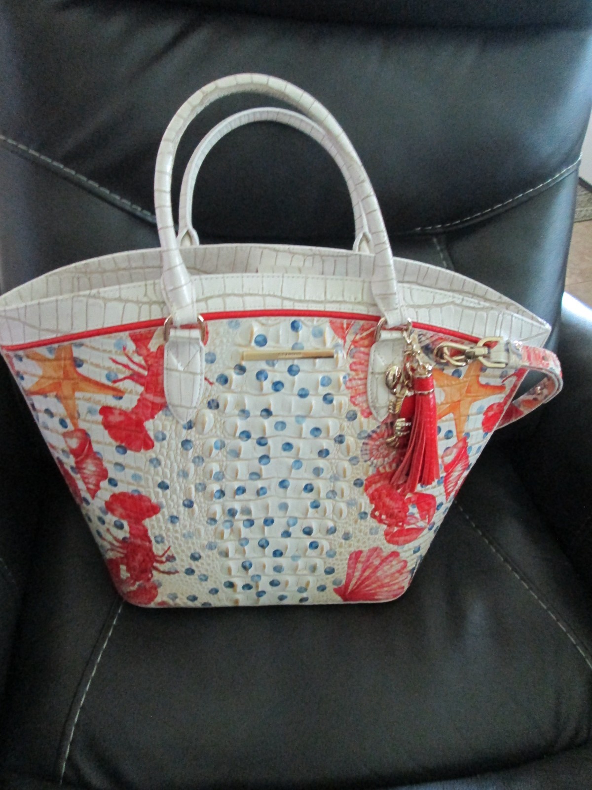 Brahmin Jeanne Multi Chattaway Leather Tote/NWT/465.00