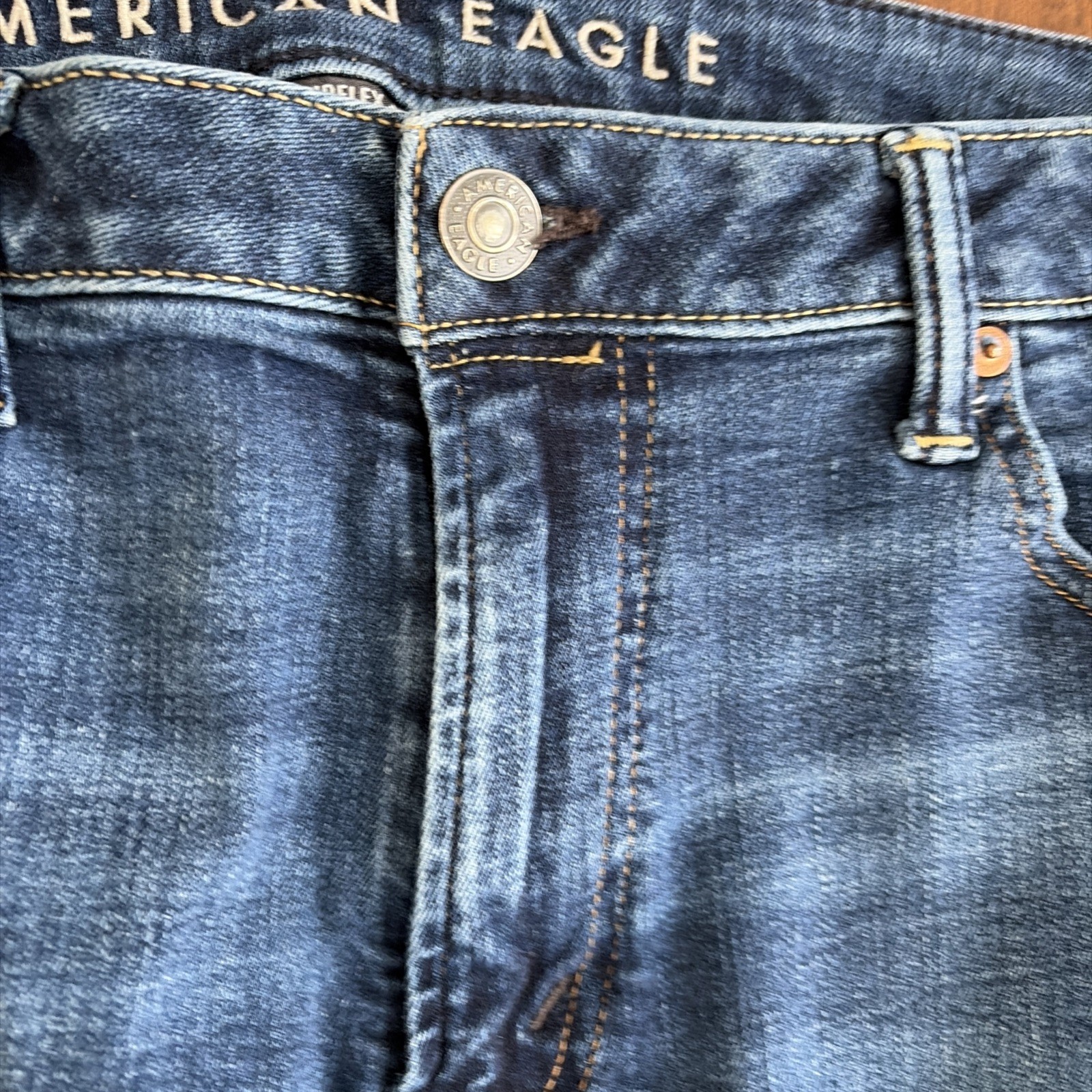 American Eagle Outfitters Men’s Jeans Size 36X30 Measure 36X29 Air Flex AM2