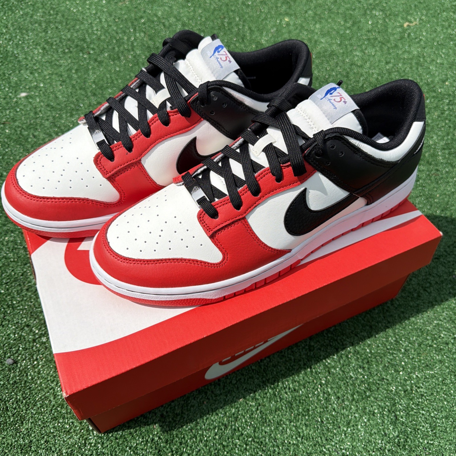 Size 12 – Nike Dunk Low EMB x NBA 75th Anniversary – Bulls 2021