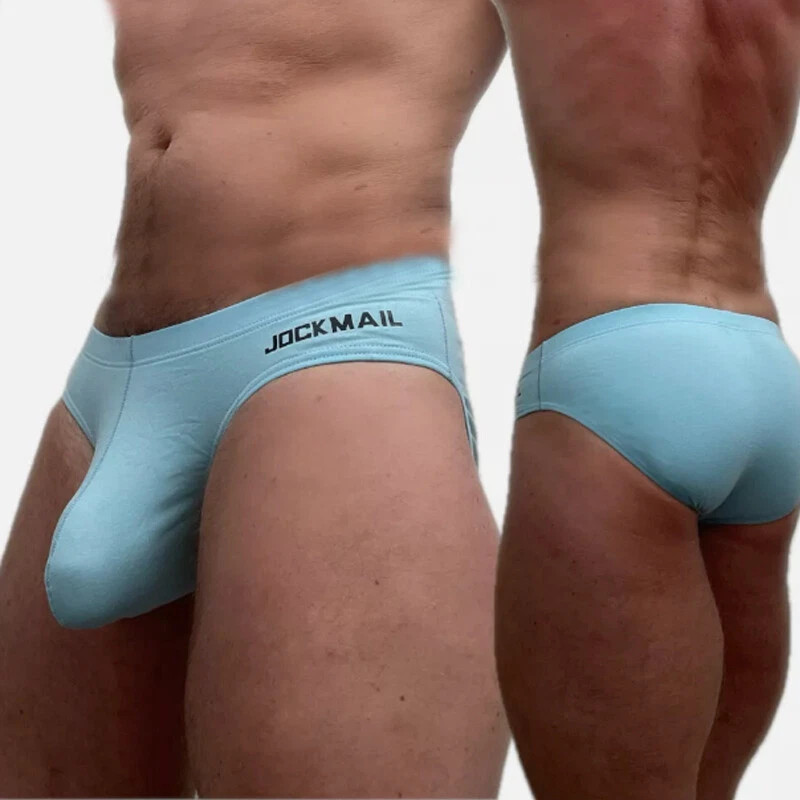 Jockmail Sexy Men’s Underwear Briefs U convex Pouch Design Cotton Underpants US
