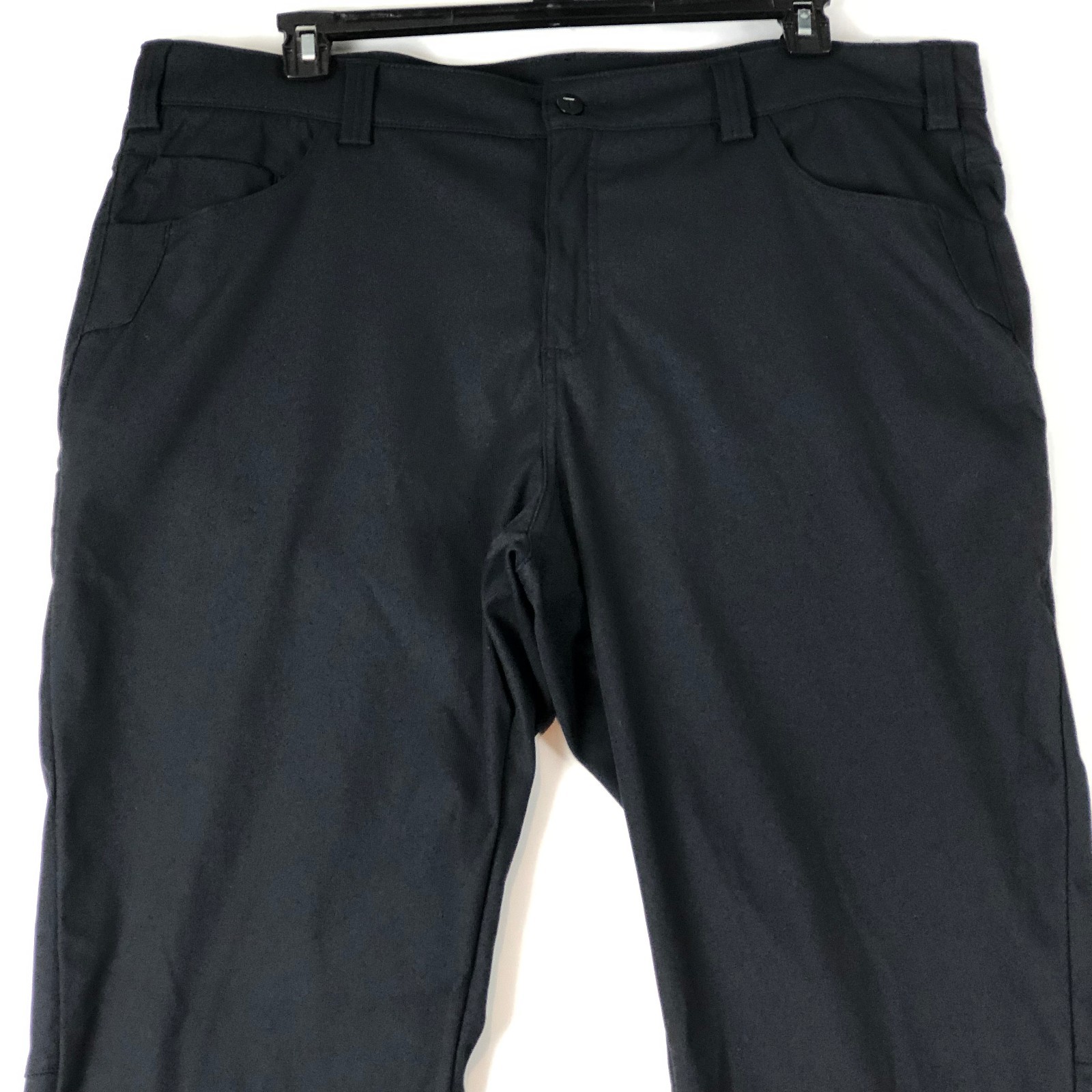 Truewerk EDO Werkpant Pants Mens 42 x 34 Black Utility Wicking Workwear Stretch