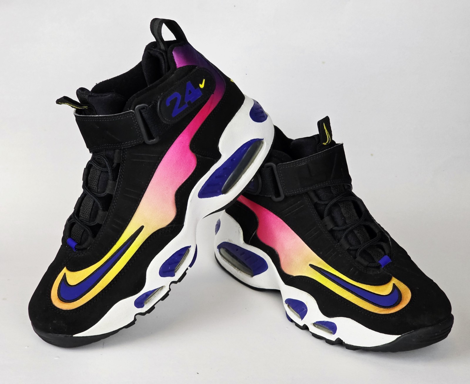 Nike Air Men Griffey Max 1 Los Angeles Sunset Black Purple DV3353-001 Size: 10.5