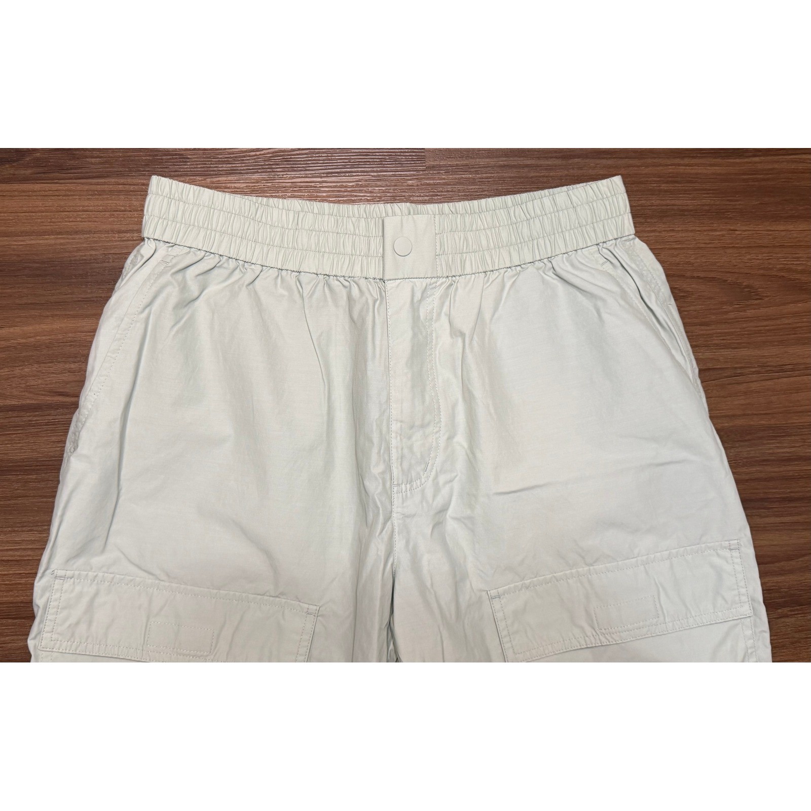 Kith Men’s Light Sage Cotton Nylon Blend Wrinkle Outdoor Cargo Pants Size L