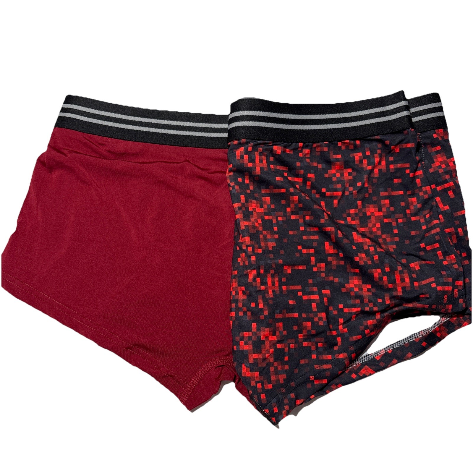 2 Pack Equipo Brazilian TRUNK Brief Underwear Microfiber Stretch Men’s Red XL