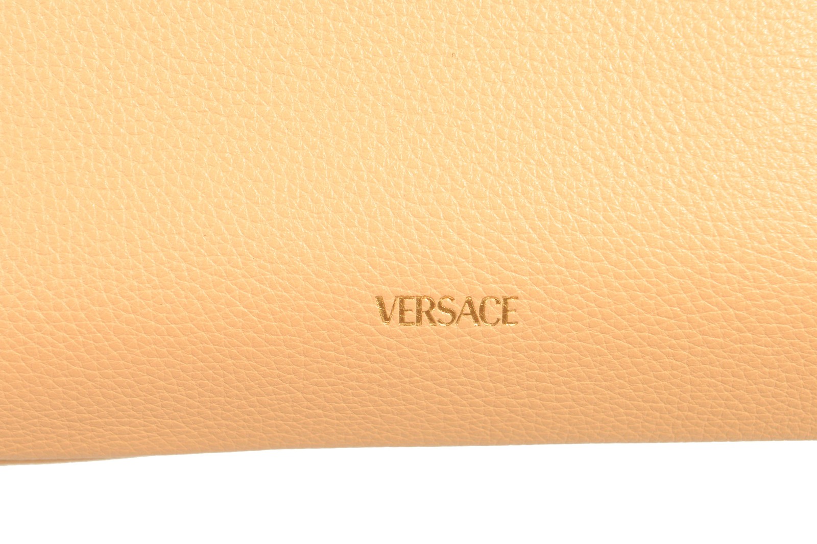 Versace Women’s 100% Textured Leather V-Logo Tote Handbag Shoulder Bag