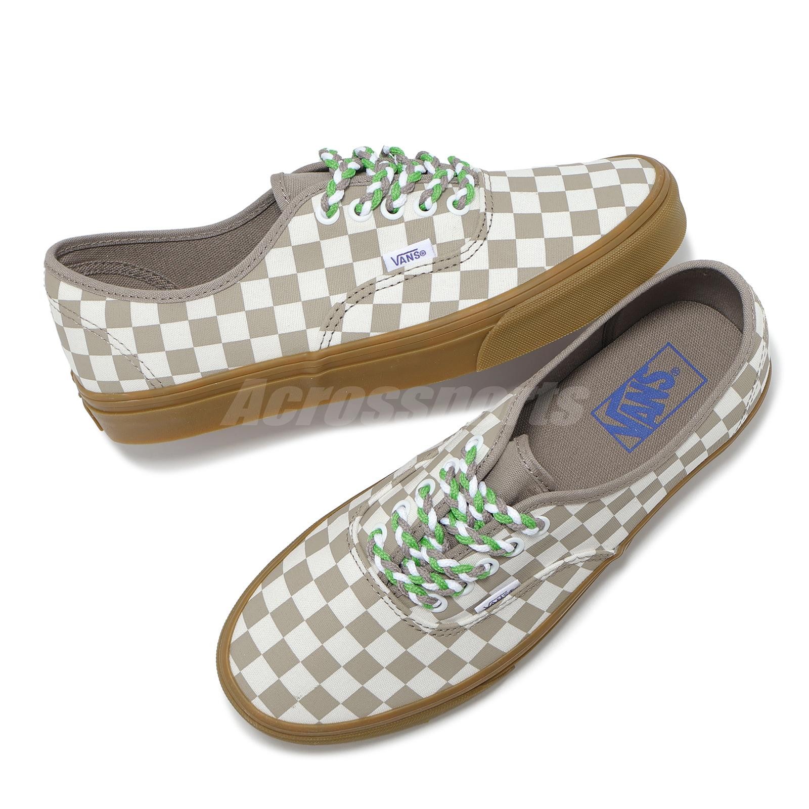 Vans Authentic Moon Rock White Gum Checkerboard Men Casual Shoes VN0009PVCH8