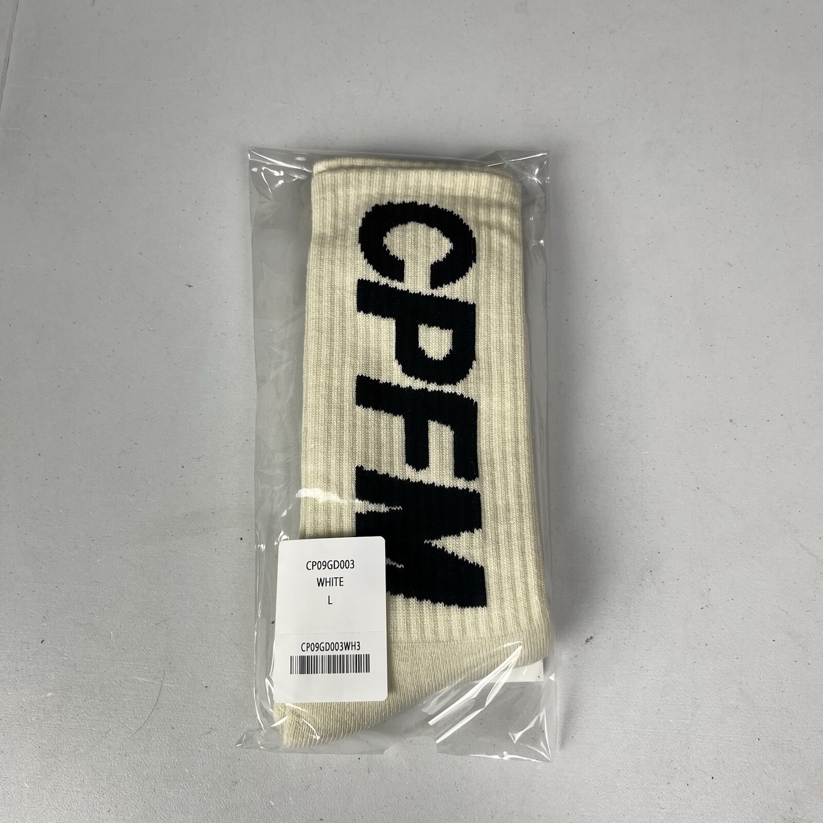 Cactus Plant Flea Market CPFM White Socks (Large 25-27cm), Made In Japan
