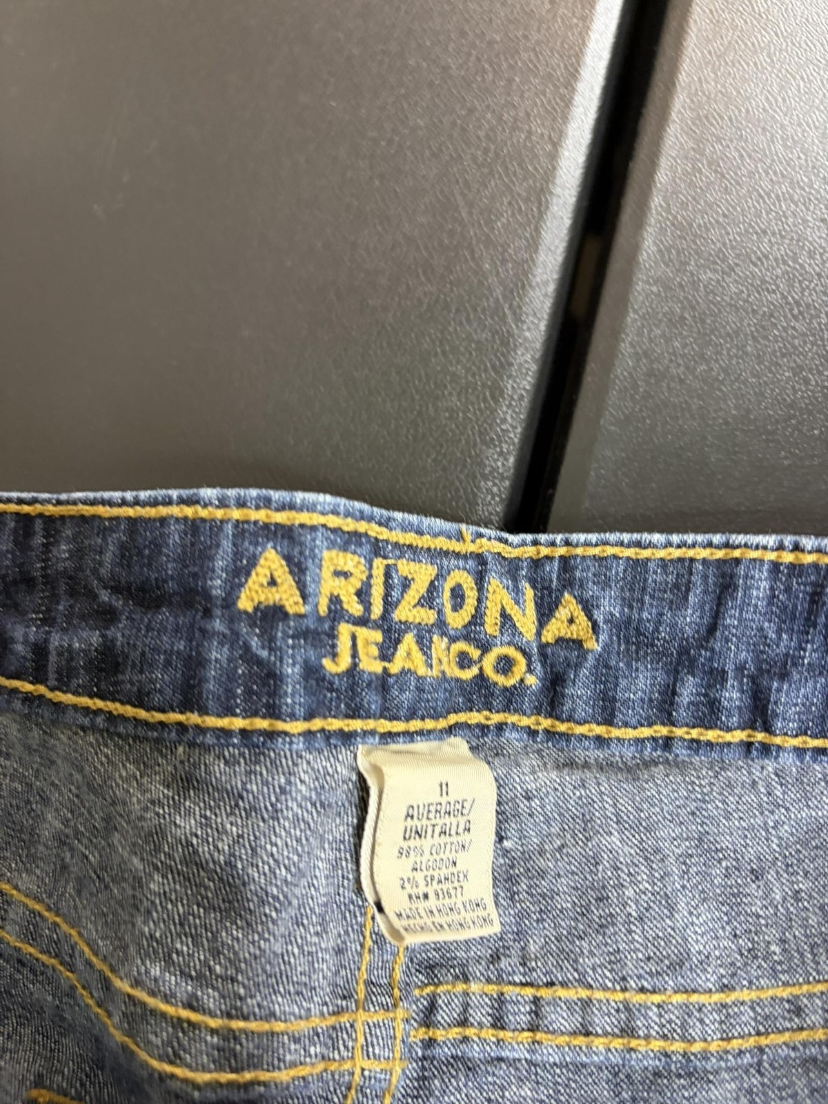 Arizona Jean Co. Jeans Juniors 11 Blue Med Wash Bootcut Stretch 31×31.5
