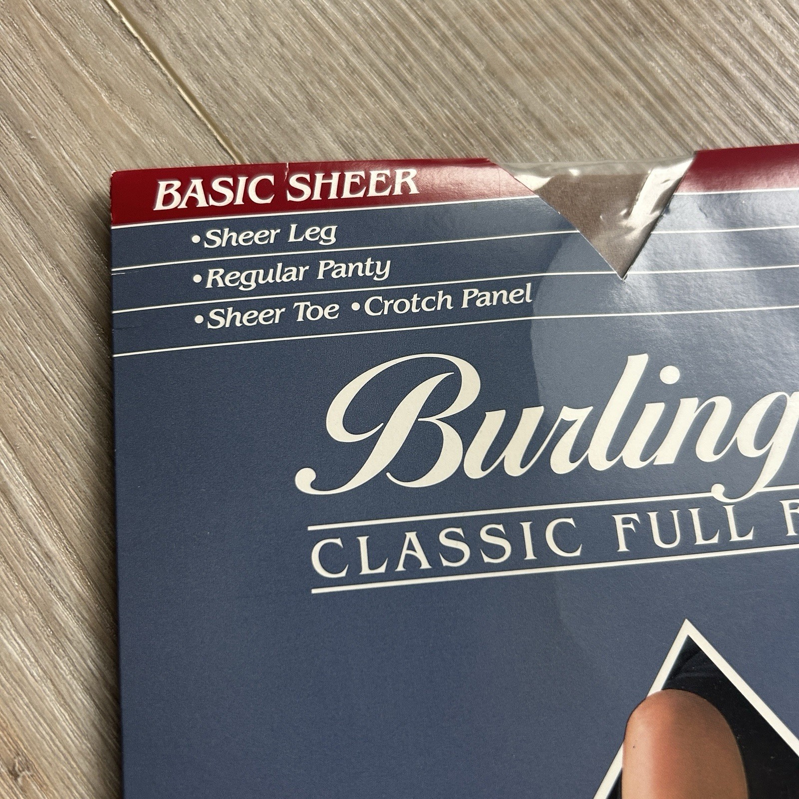 Burlington Pantyhose Classic Full Figure Queen 3 Wild Rice V86