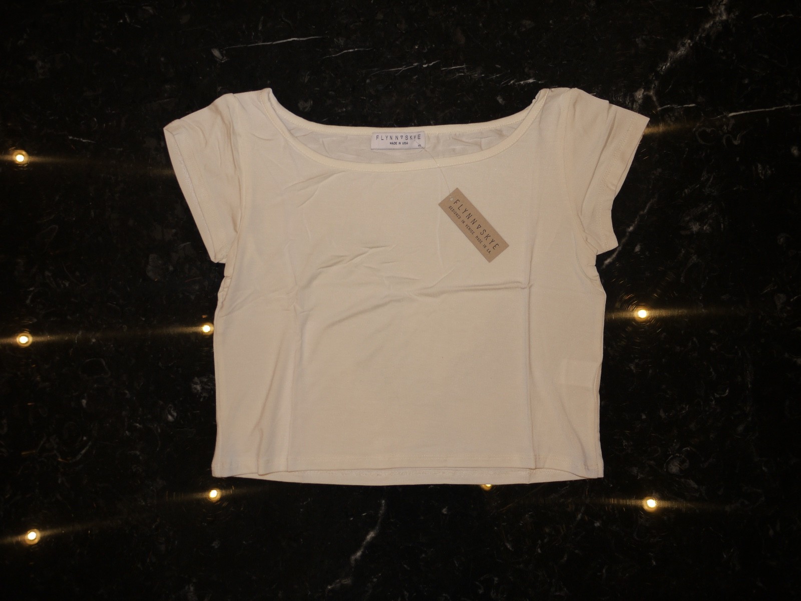 FLYNN SKYE Britt Top, White & Moss Colors Available, NWT