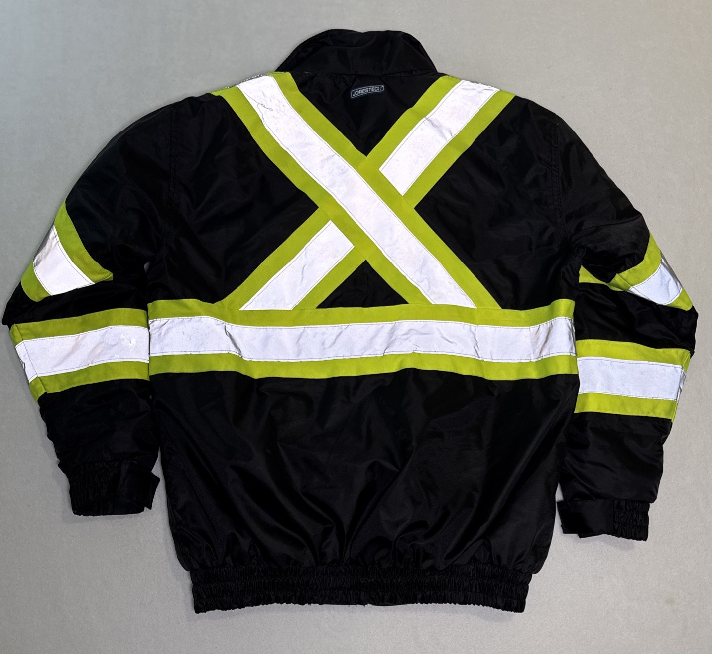 Hi-Vis Insulated Safety Bomber X Back Reflective Jacket ROAD WORK JORESTECH Sz S