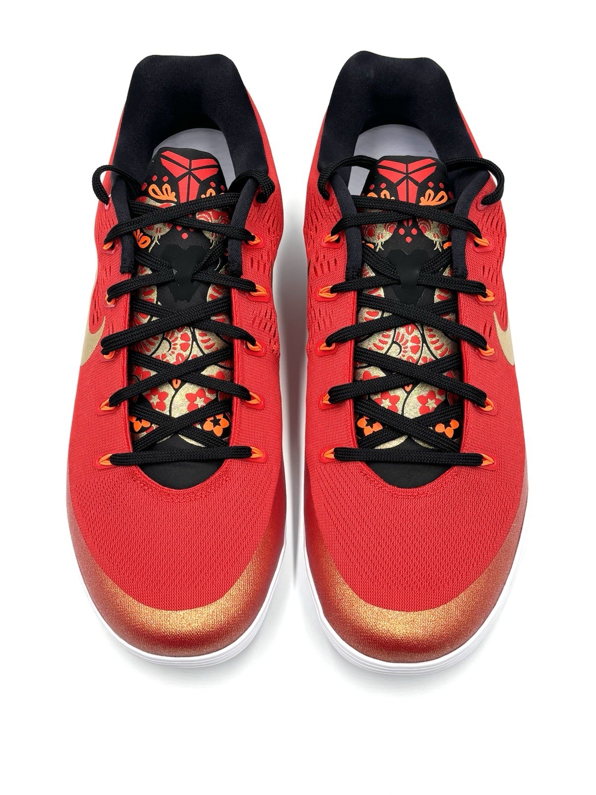 Nike Kobe IX EM Protro China University Red Metallic Gold IH1400-600 SIze 16
