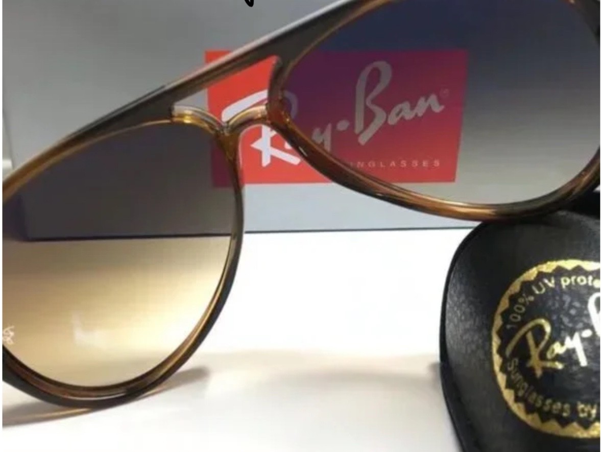 Ray-Ban Cats 5000 Classic RB4125 710/51 Havana Light Brown Gradient Sunglasses
