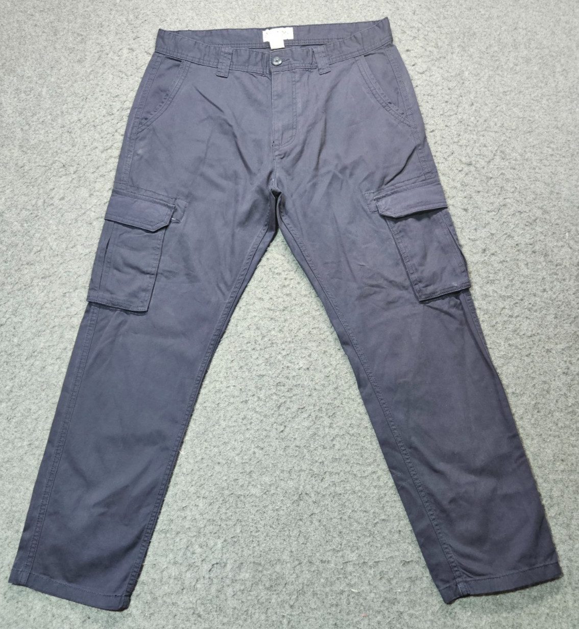 Alamo navy blue cargo pants men size 34×30