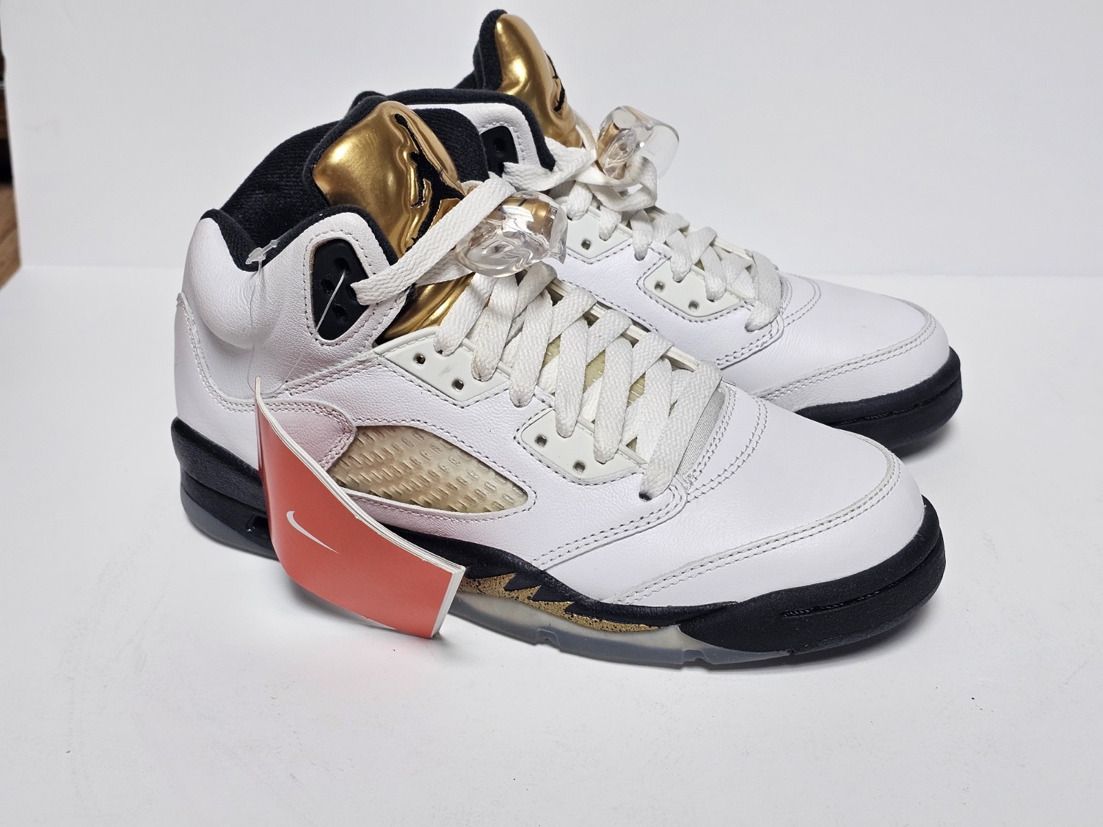 DS SZ. 4.5Y Jordan 5 olympic 2017 GS v 440888 133 bred