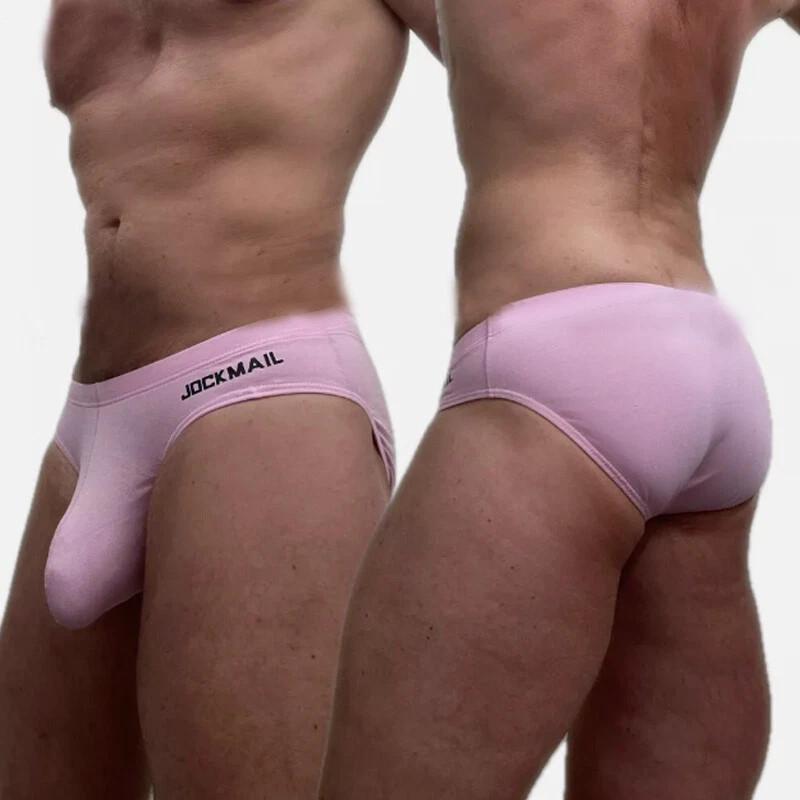 Jockmail Sexy Men’s Underwear Briefs U convex Pouch Design Cotton Underpants US