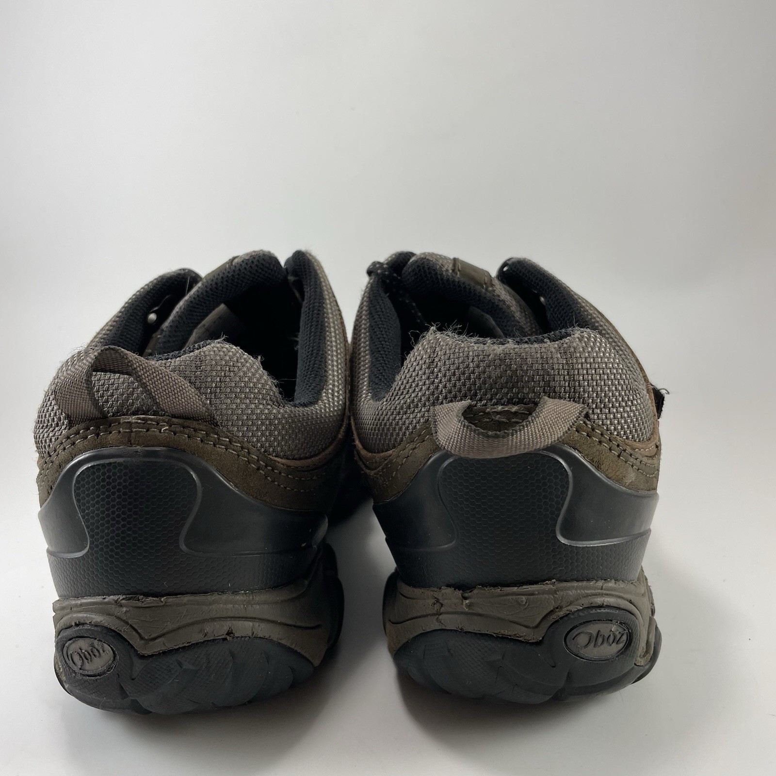 Oboz Sawtooth Low Waterproof Mens Size 11 Wide Walnut Brown Hiking Shoes