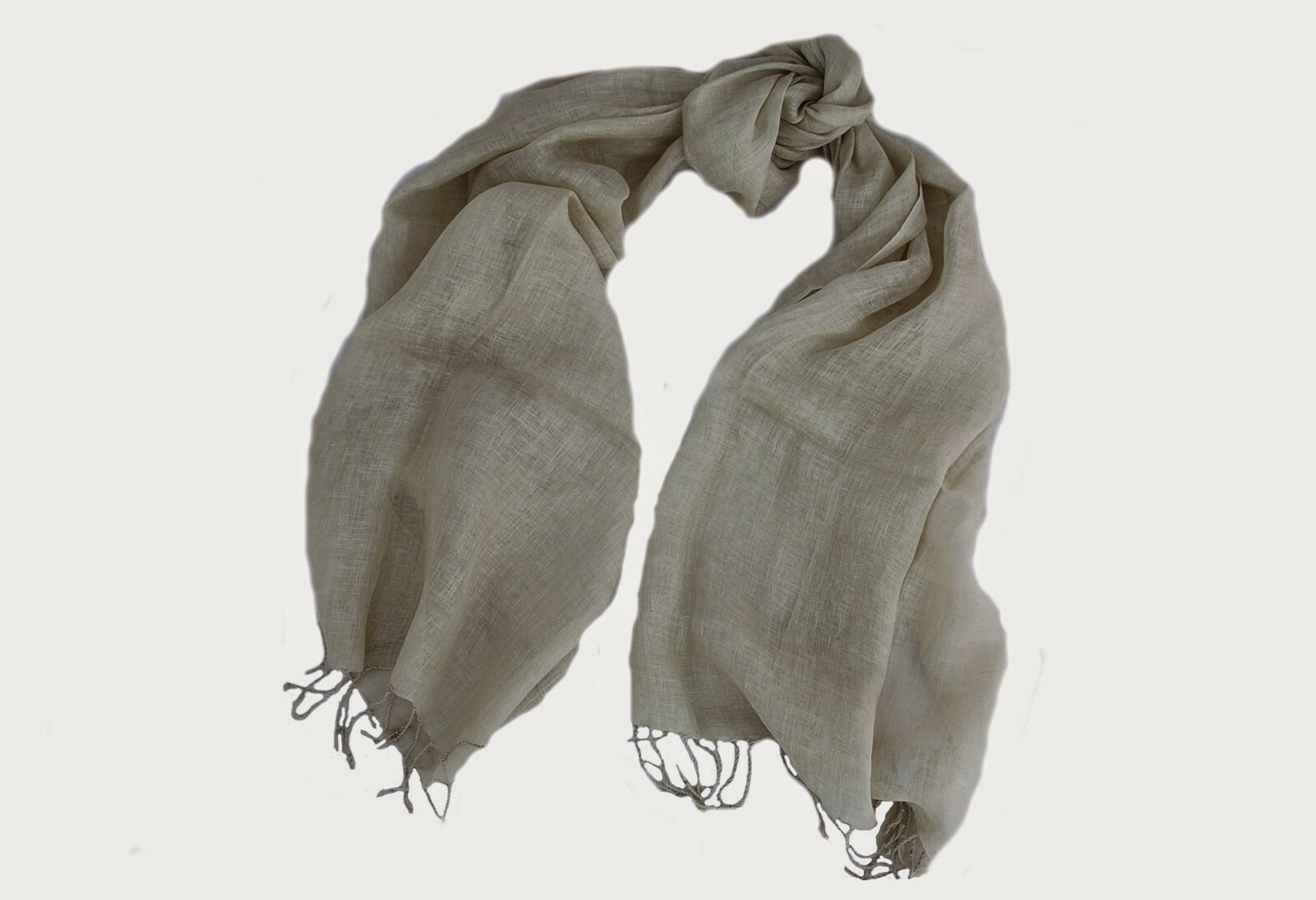 RICO CORTI 100% SOLID COLOR LINEN STOLE