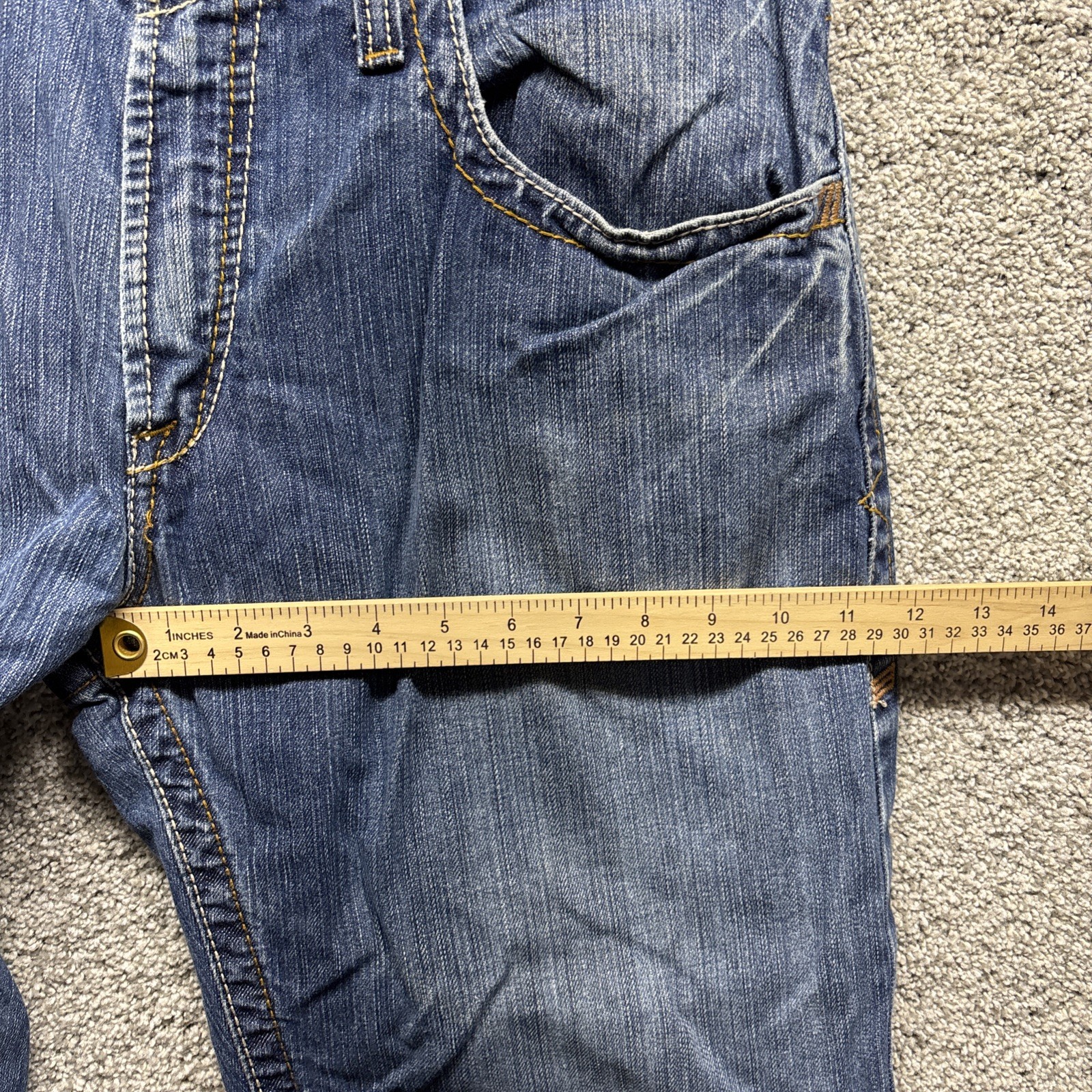 Ariat FR M3 Loose Jeans Mens 34×30 Blue Relaxed Straight Flame Resistant Denim
