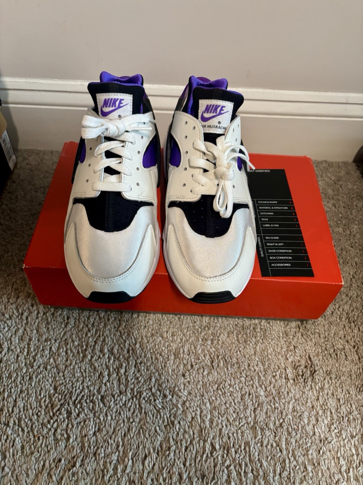 Nike Air Huarache ‘91 Purple Punch, Retro Nike, Hooka, Vintage Nike