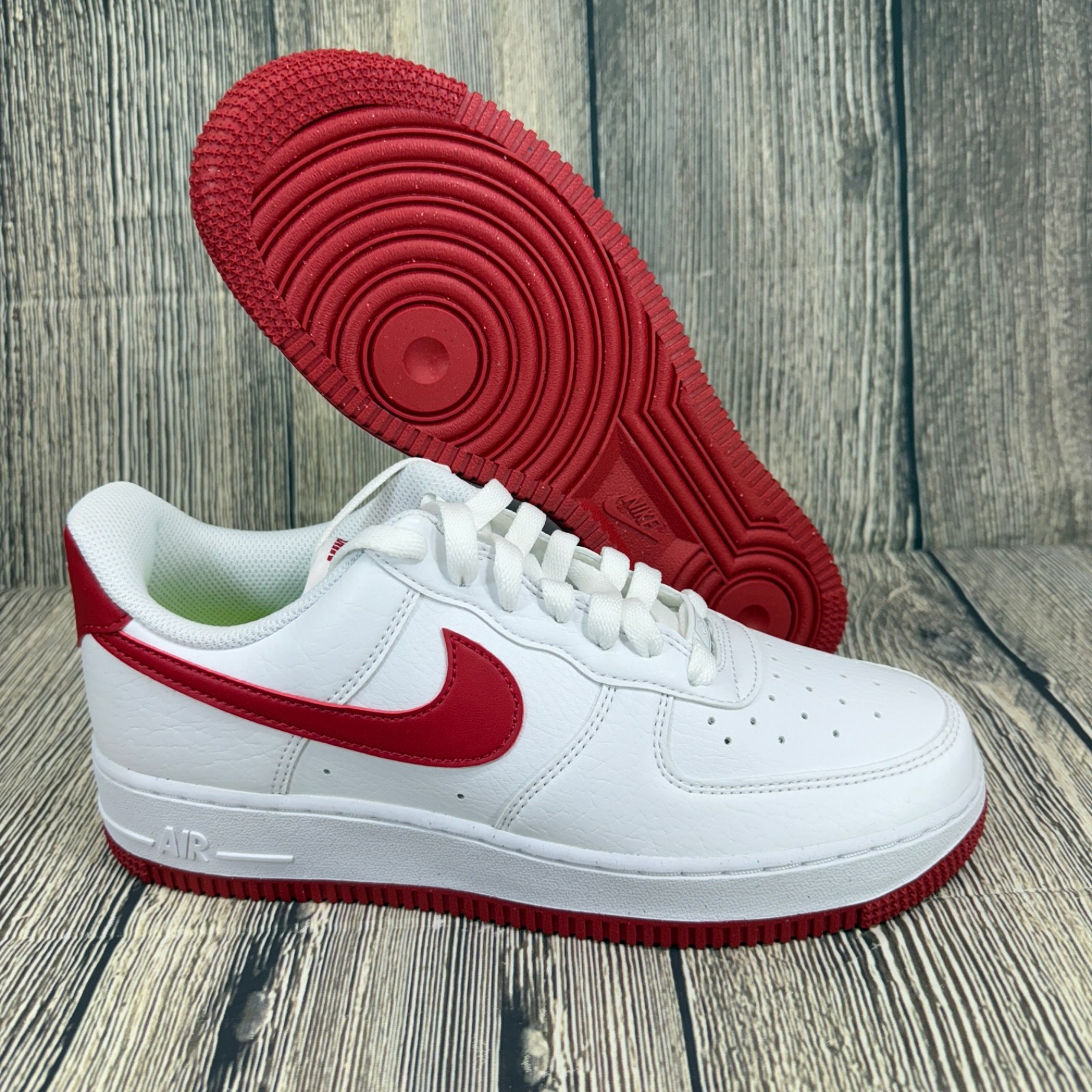 Nike Air Force 1 ’07 SE Next Nature White/Gym Red WMNS 8.5 M 7 DV3808-105