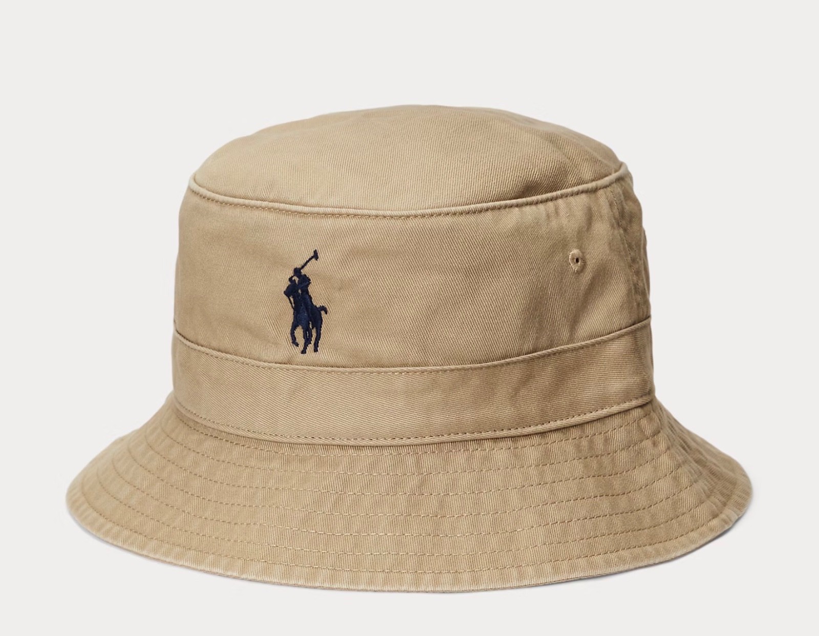 NWT Polo Ralph Lauren CAFE TAN Classic Cotton Twill Bucket Hat – all sizes