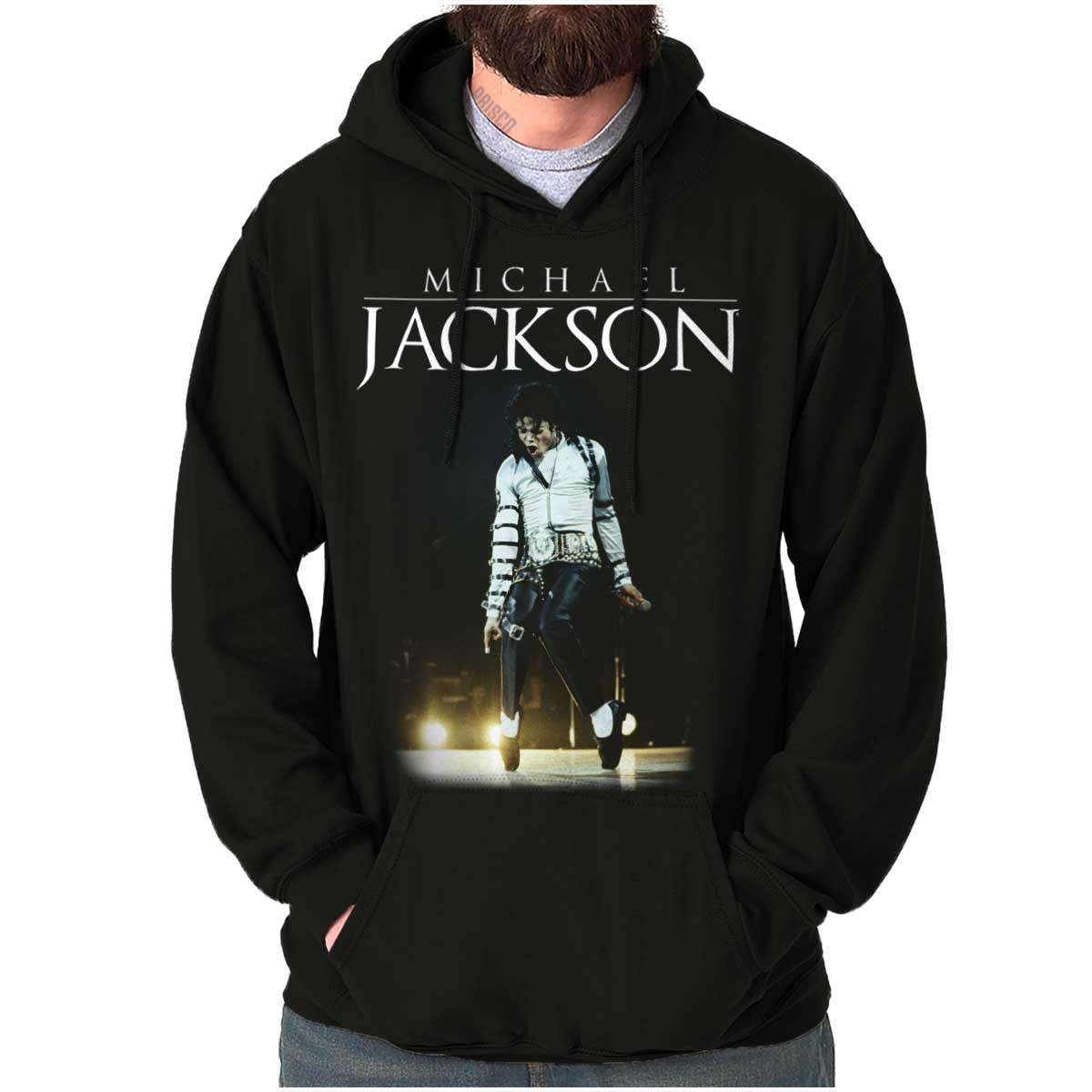 Michael Jackson Bad Tour Toe Stand Dance Hoodie Hooded Sweatshirt Men Women