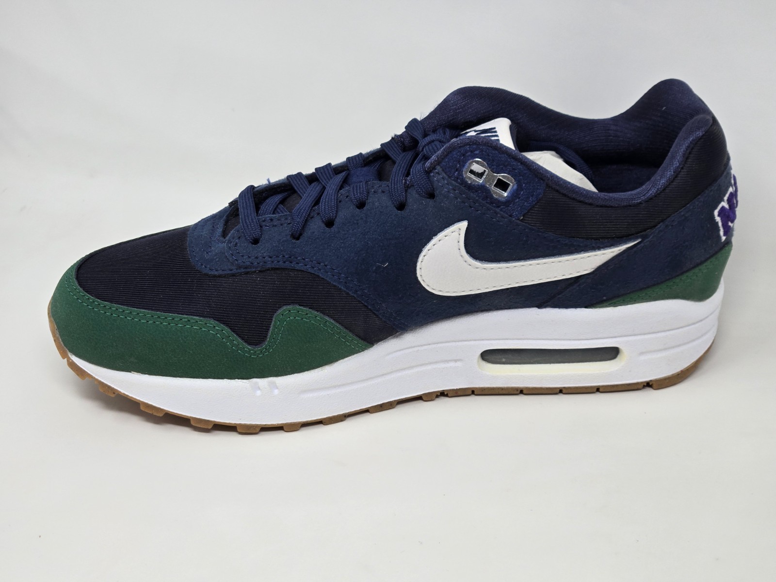 Nike Air Max 1 87 QS Womens Size 7.5 Gorge Green Blue White Shoes DV3887-400 NBY
