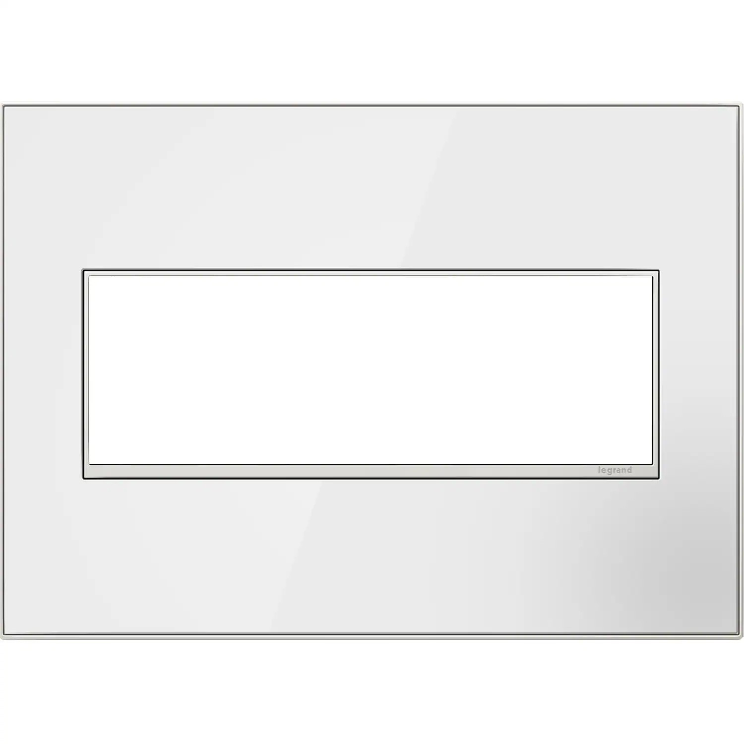 Legrand adorne 3 -Gang Specialty Size Mirror White on White Glass Indoor S|13070
