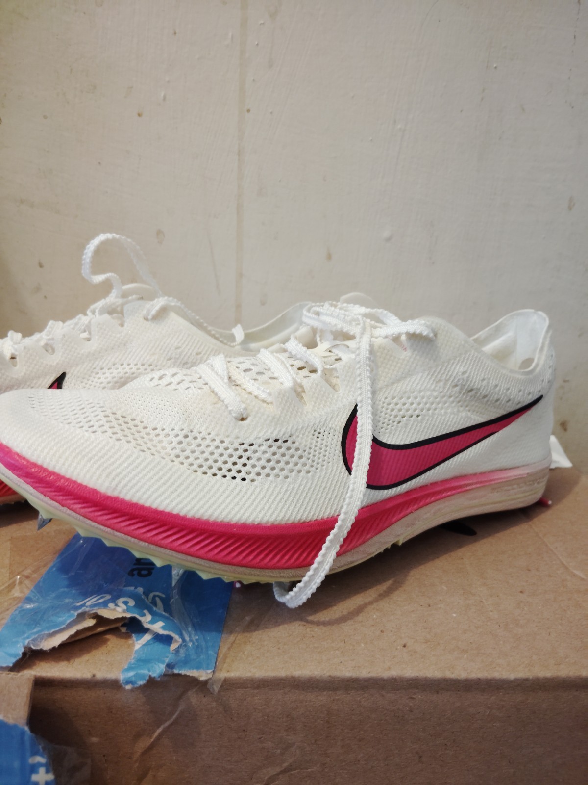 Nike ZoomX Dragonfly Sz 6M – 7.5W Track & Field Spikes CV0400-101 Sail Pink New