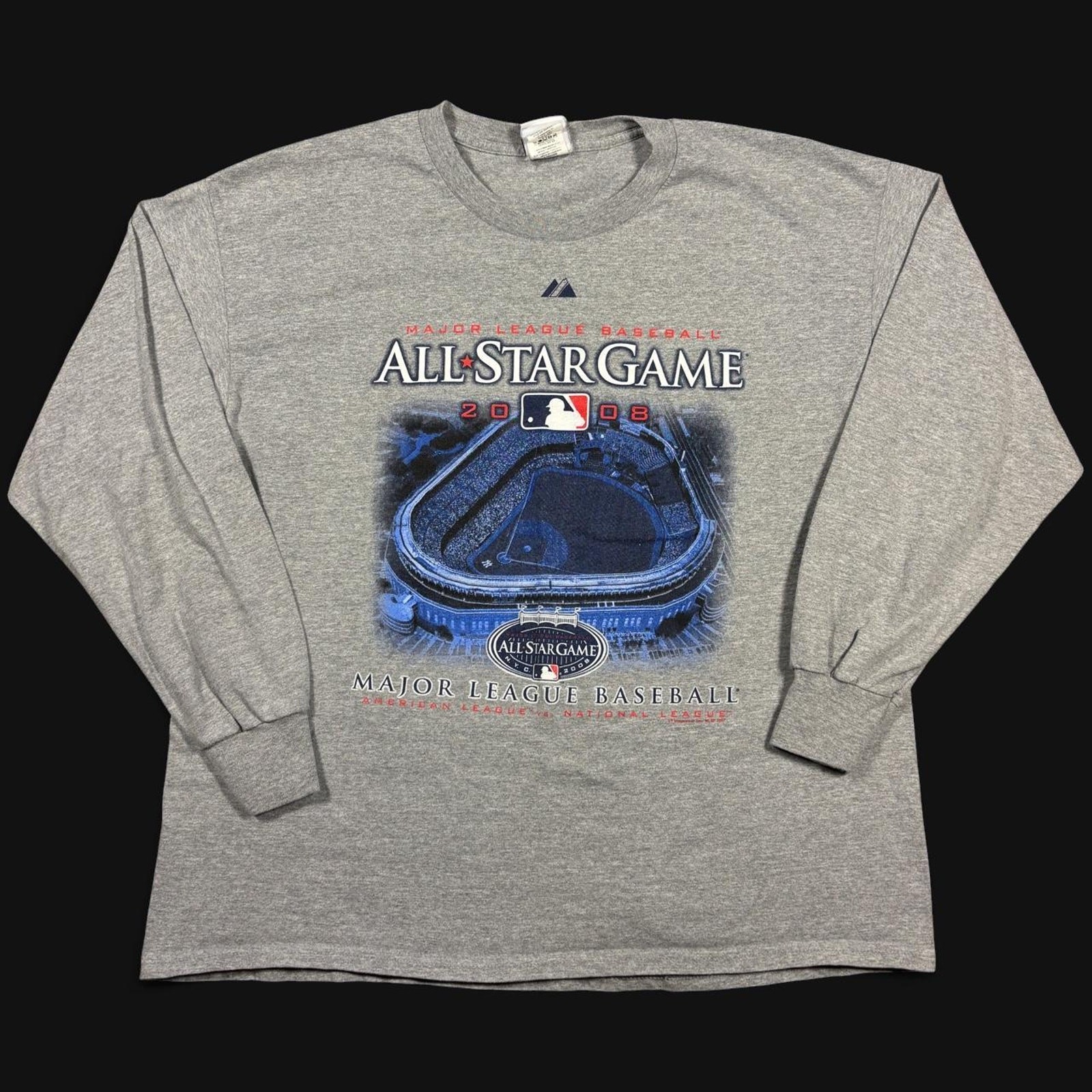 Vintage majestic athletic grey mlb