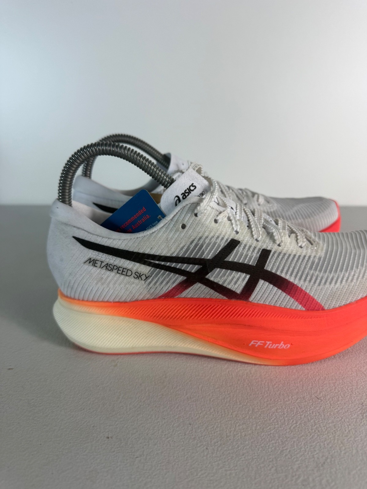 Asics Metaspeed Sky Sneakers Mens Size US 6.5 UK 5.5 EU 39.5 White Red NWT