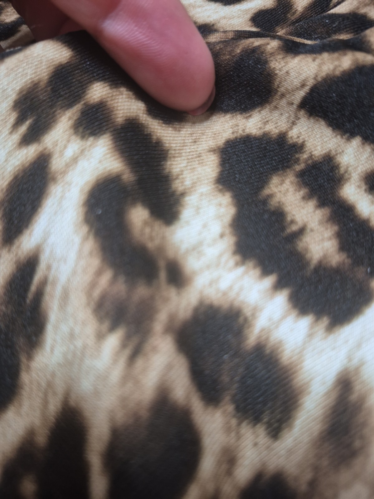 Sugar + Lips Leopard Print Sleeveless Dress