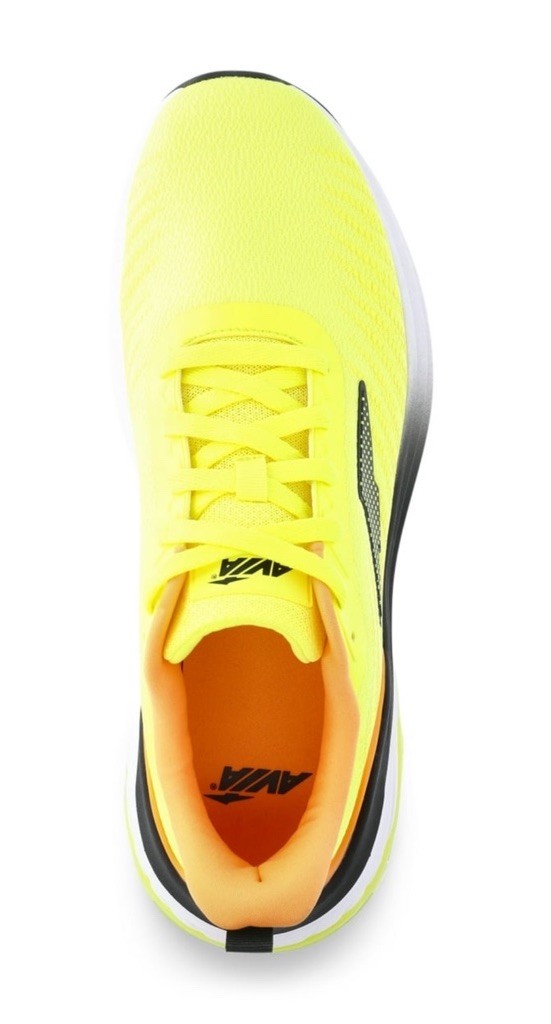 New Avia Men’s Hypersonic Gel Running Shoes Yellow Size 8.5