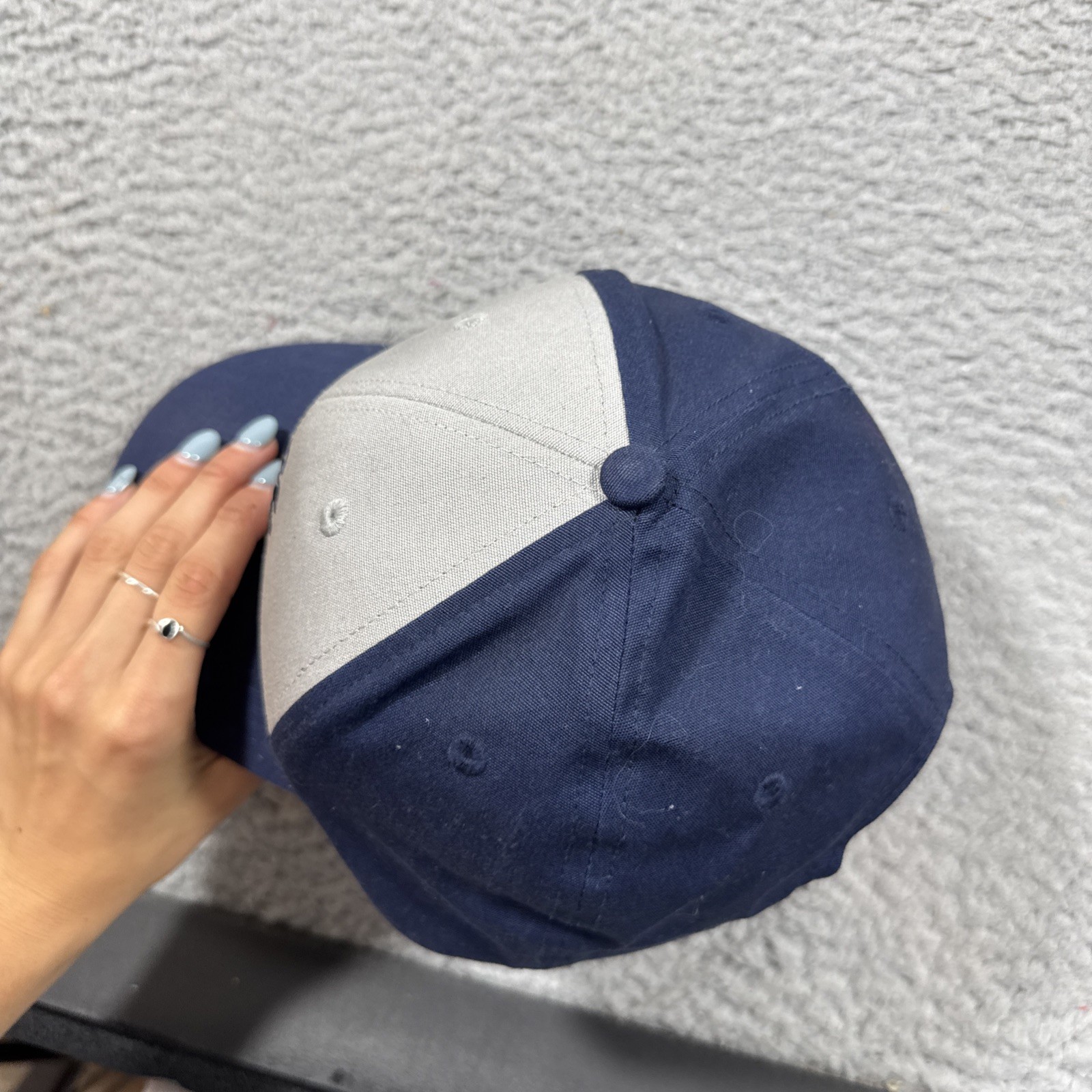 Patagonia Built To Endure Cap Spell Out Logo Snap Back Hat Geologer Roger That