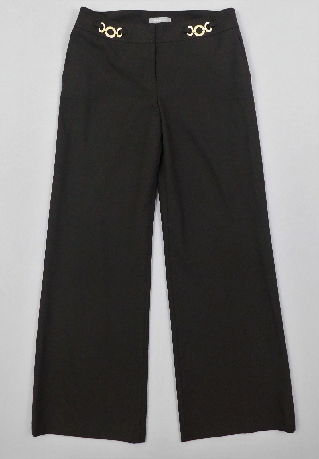Ann Taylor Women Pants, Size 6, Brown, 68% Polyester, 29% Rayon, 3% Spandex