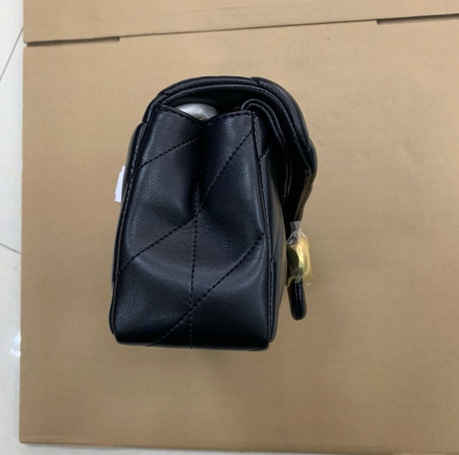 COACH Tabby Shoulder Bag 26 Quilted CP150 Brass / Black Nappa Leather Outlet New