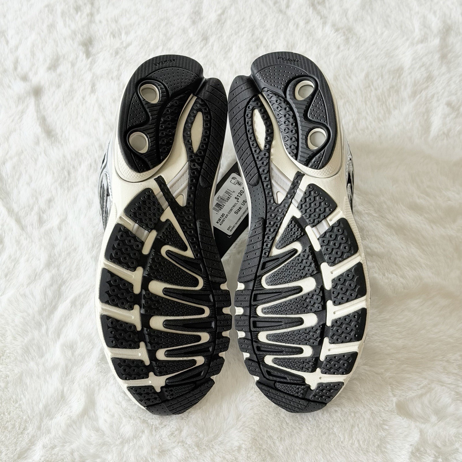 adidas ADISTAR Control 5 Shoes – Mens Black/Silver/Grey KI6120 Sneakers