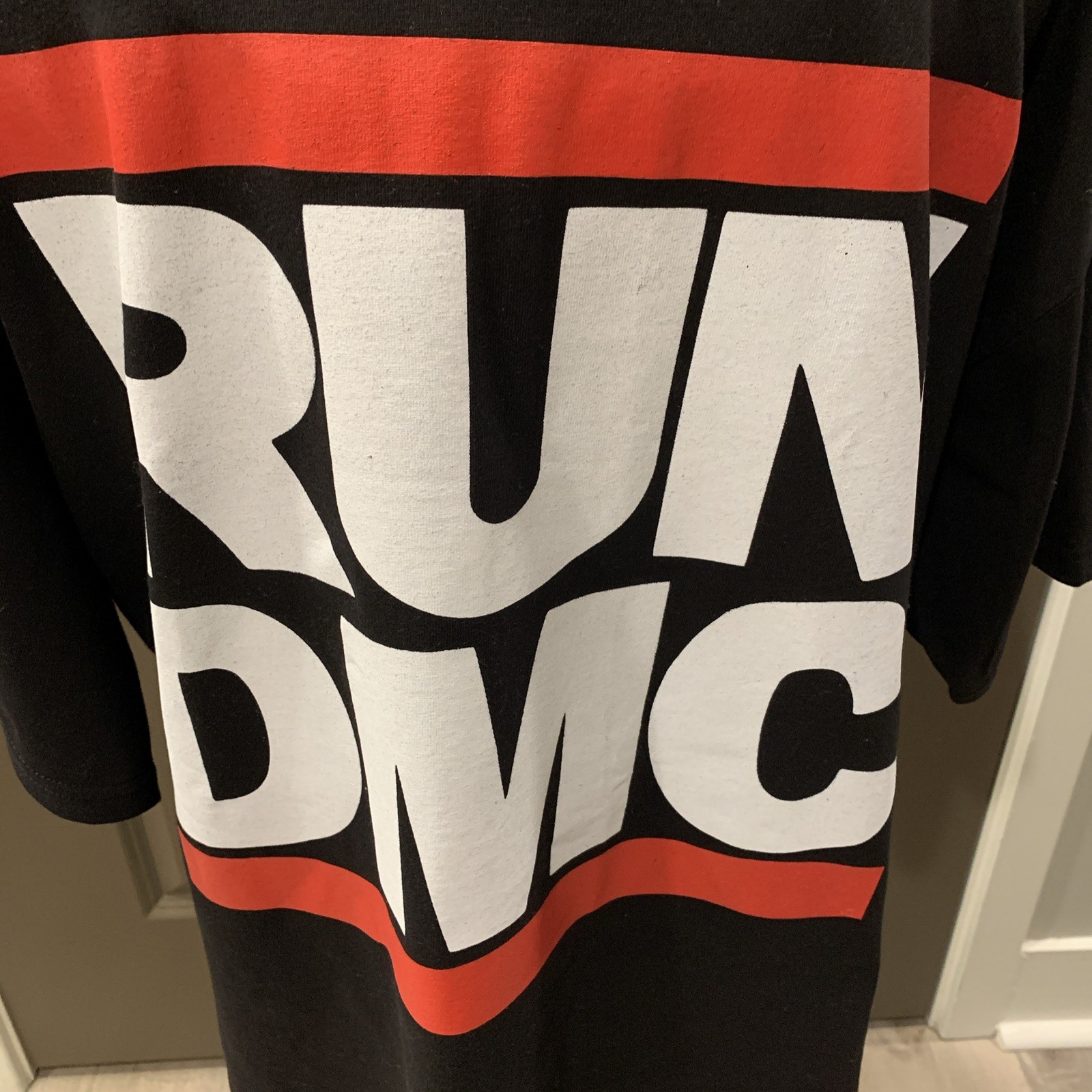 Run DMC T-Shirt Black/Red/White Size XL