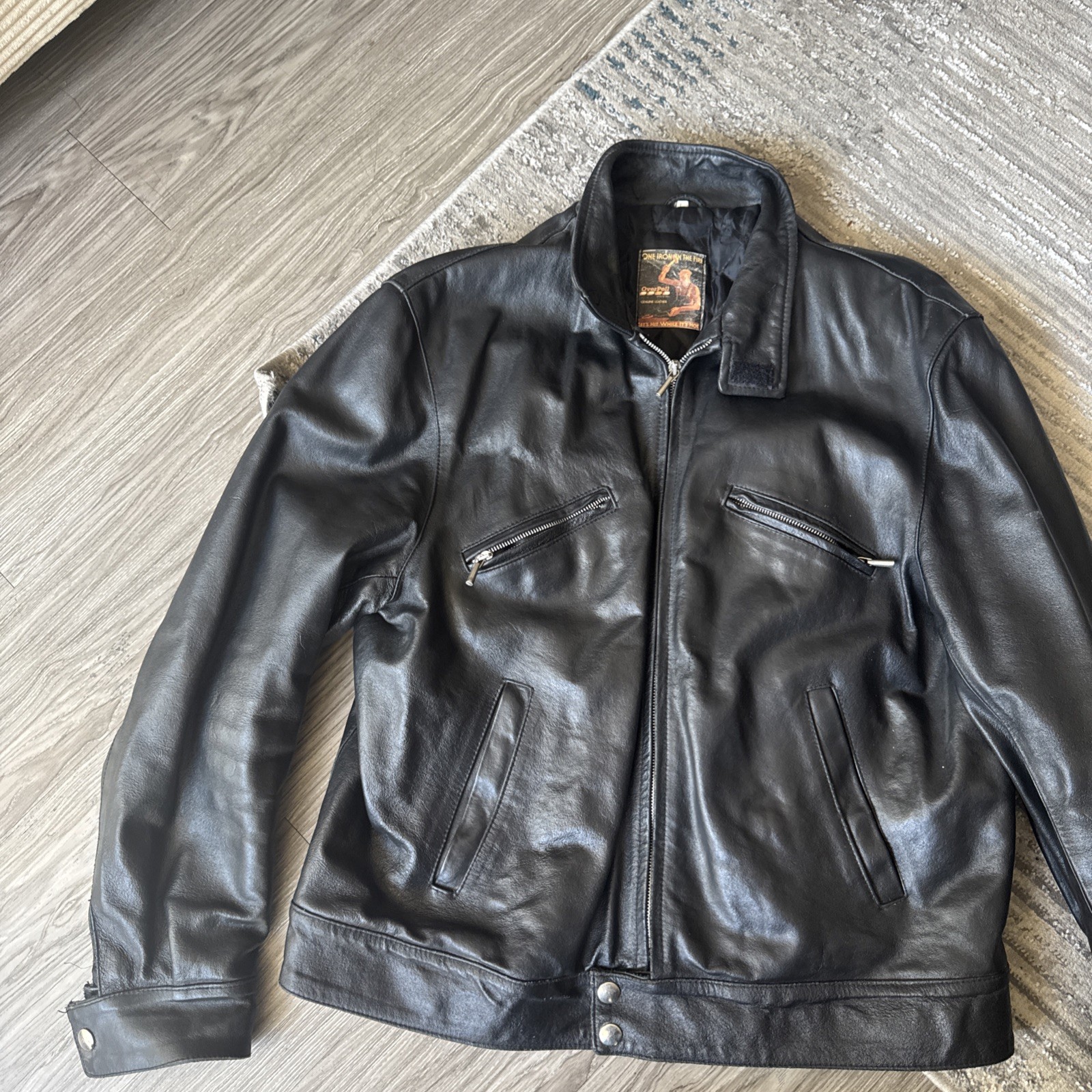 One Iron In The Fire Overpell Genuine Leather Let’s Hit While It’s Hot!