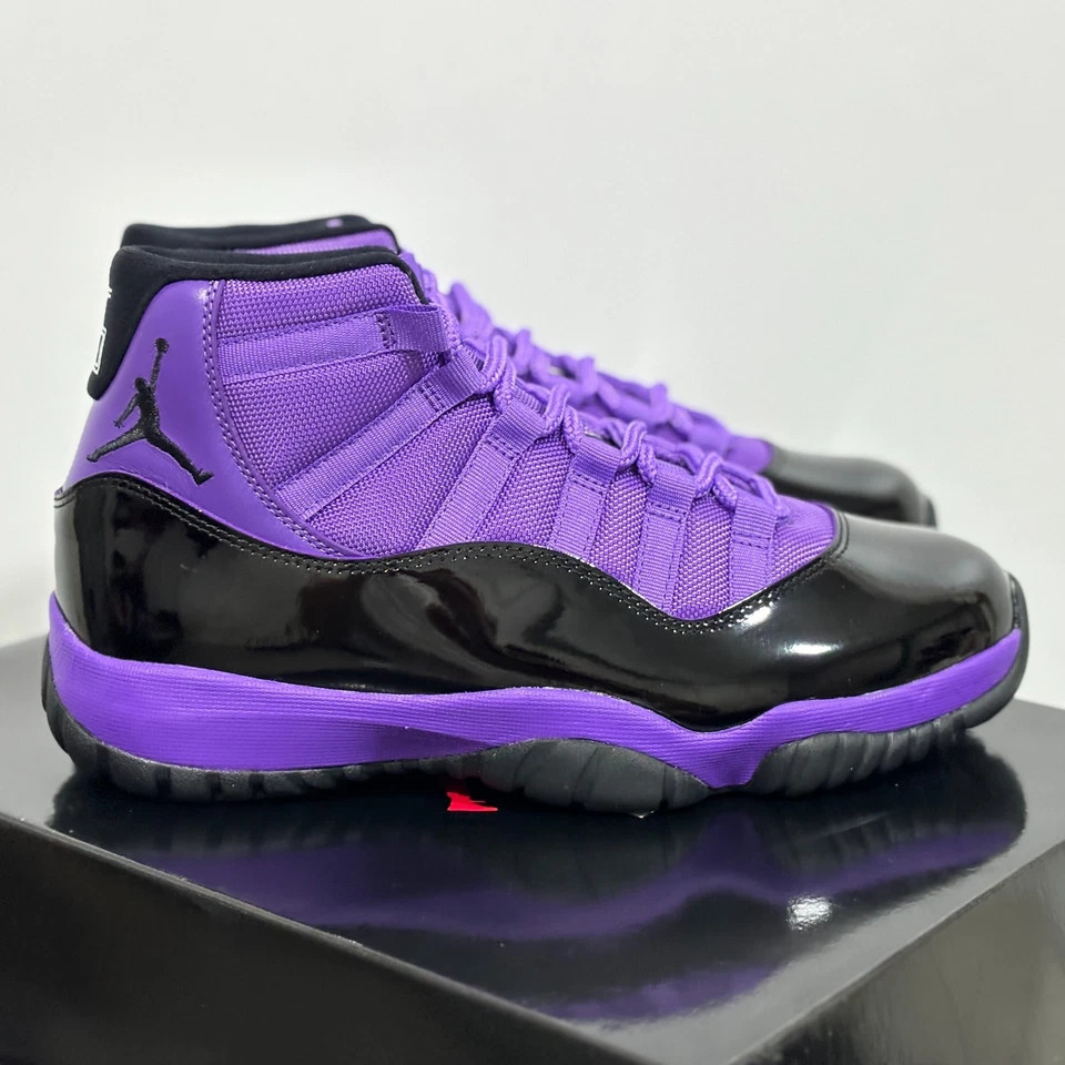 Nike Air Jordan 11 “Black and Purple” Men’s CT8012-500⚡️
