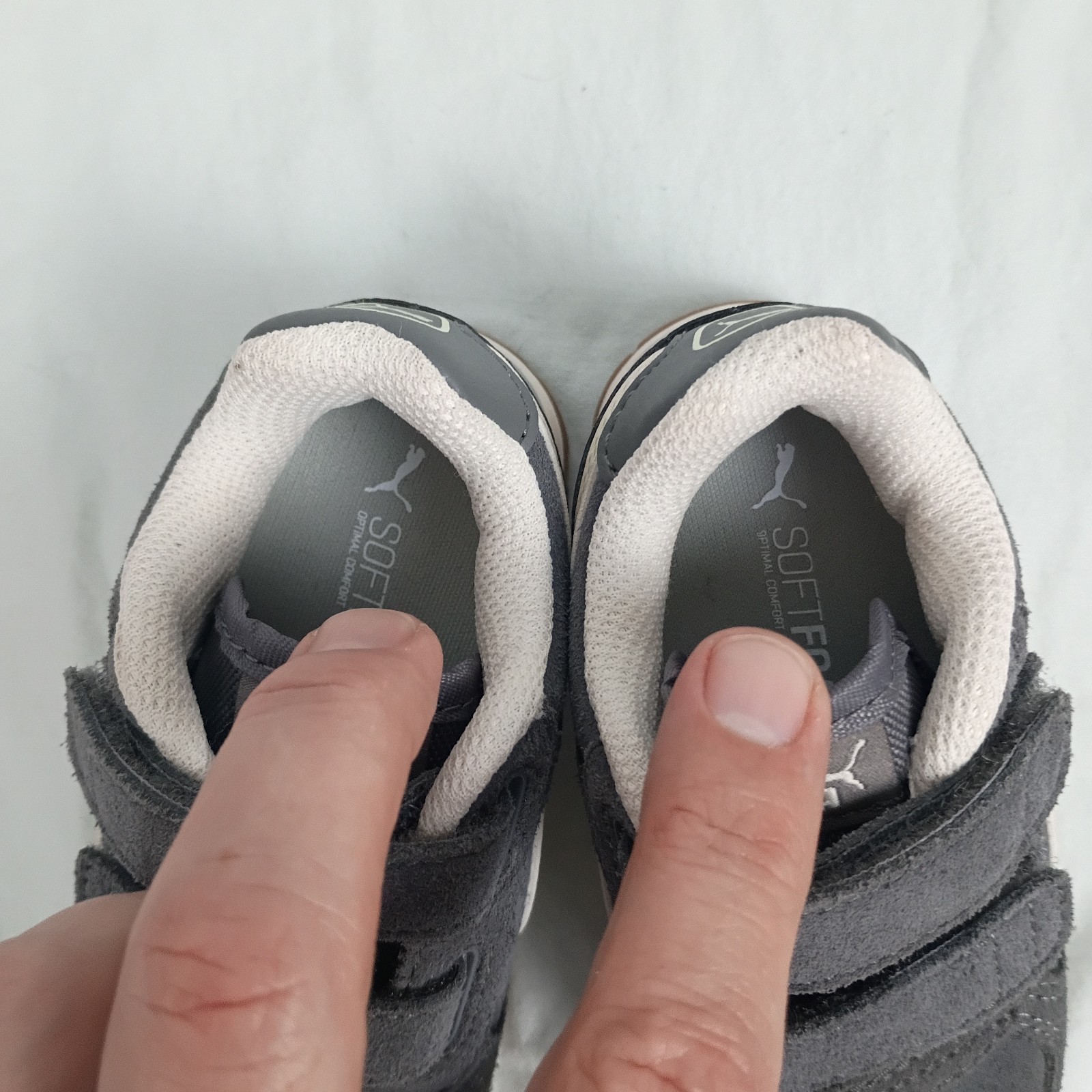 TODDLER PUMA ST RUNNER SHOES SIZE 6 CHILD BABY RUNNING GRAY PLAY SCHOOL