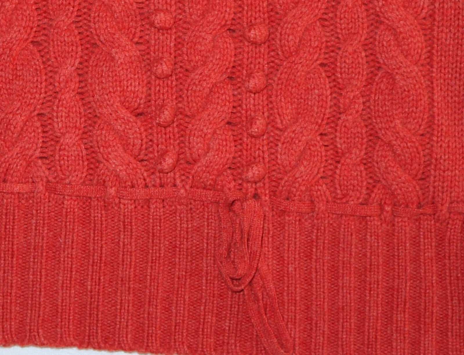 MARIELE WAITHE RndNck Spice Cashmere Bobble Swtr 34 In Chst 24.5 In Lng Sz M EXC