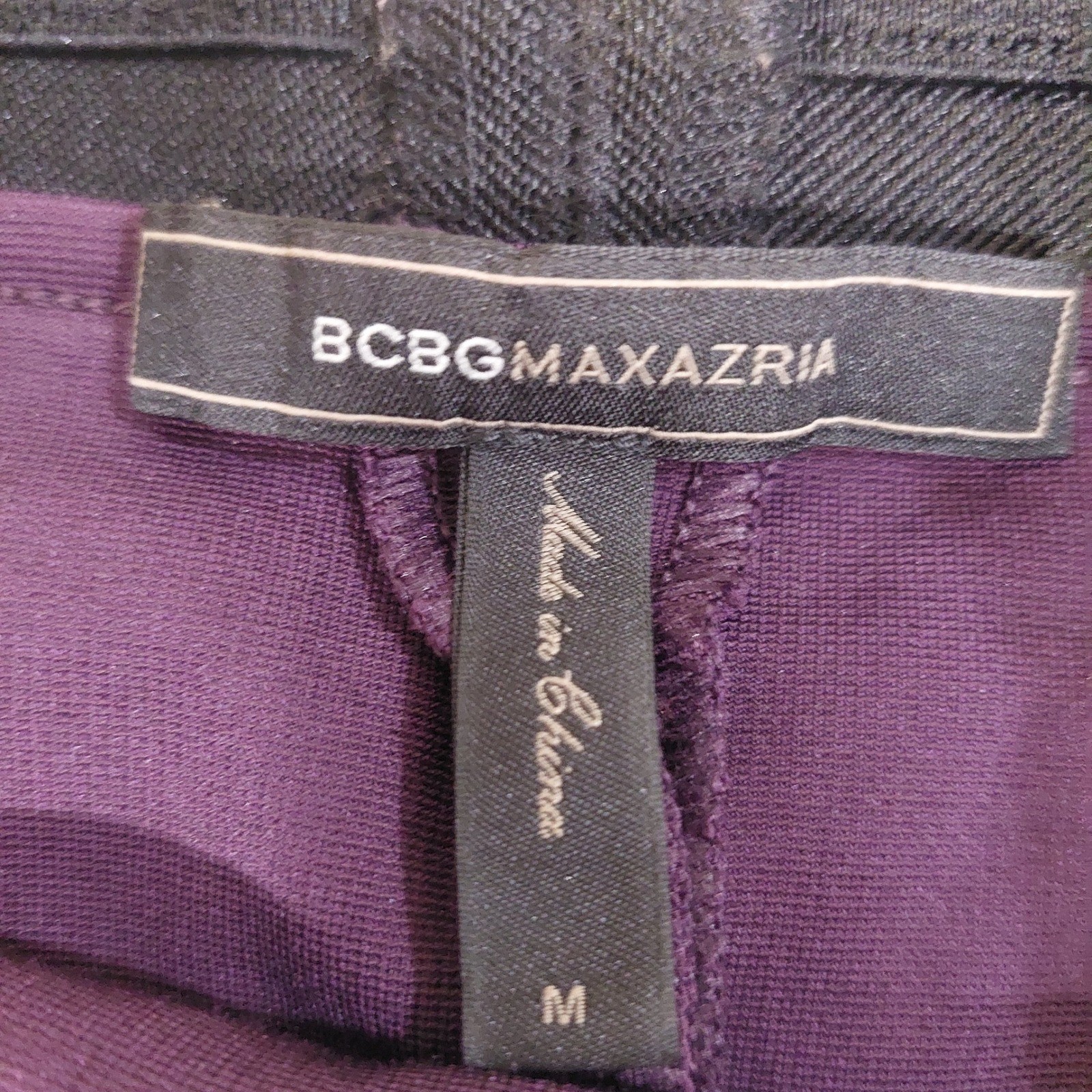 BCBGMAXAZRIA Purple Pencil Skirt – Knee Length, Fitted, Career Wear