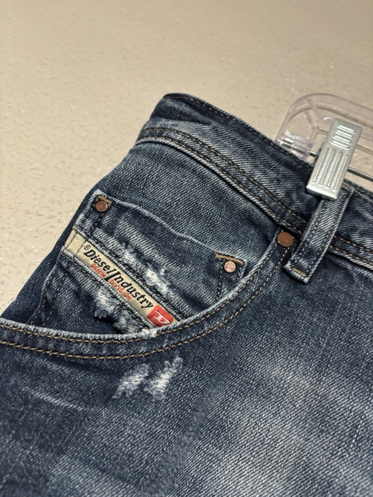 Diesel Krayver Regular Slim-Carrot jeans model R248D Men’s Sz 36×31 XX10