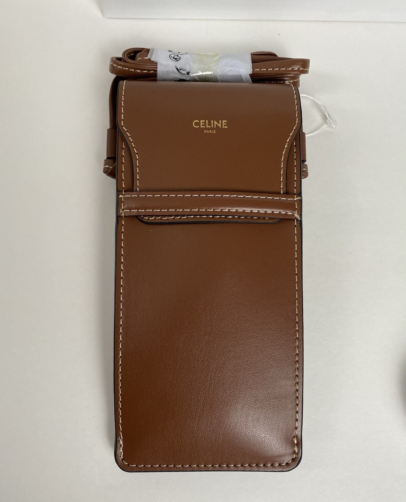 CELINE Triomphe CL40194U Oval Sunglasses Brown Italy w/Full Set Logo