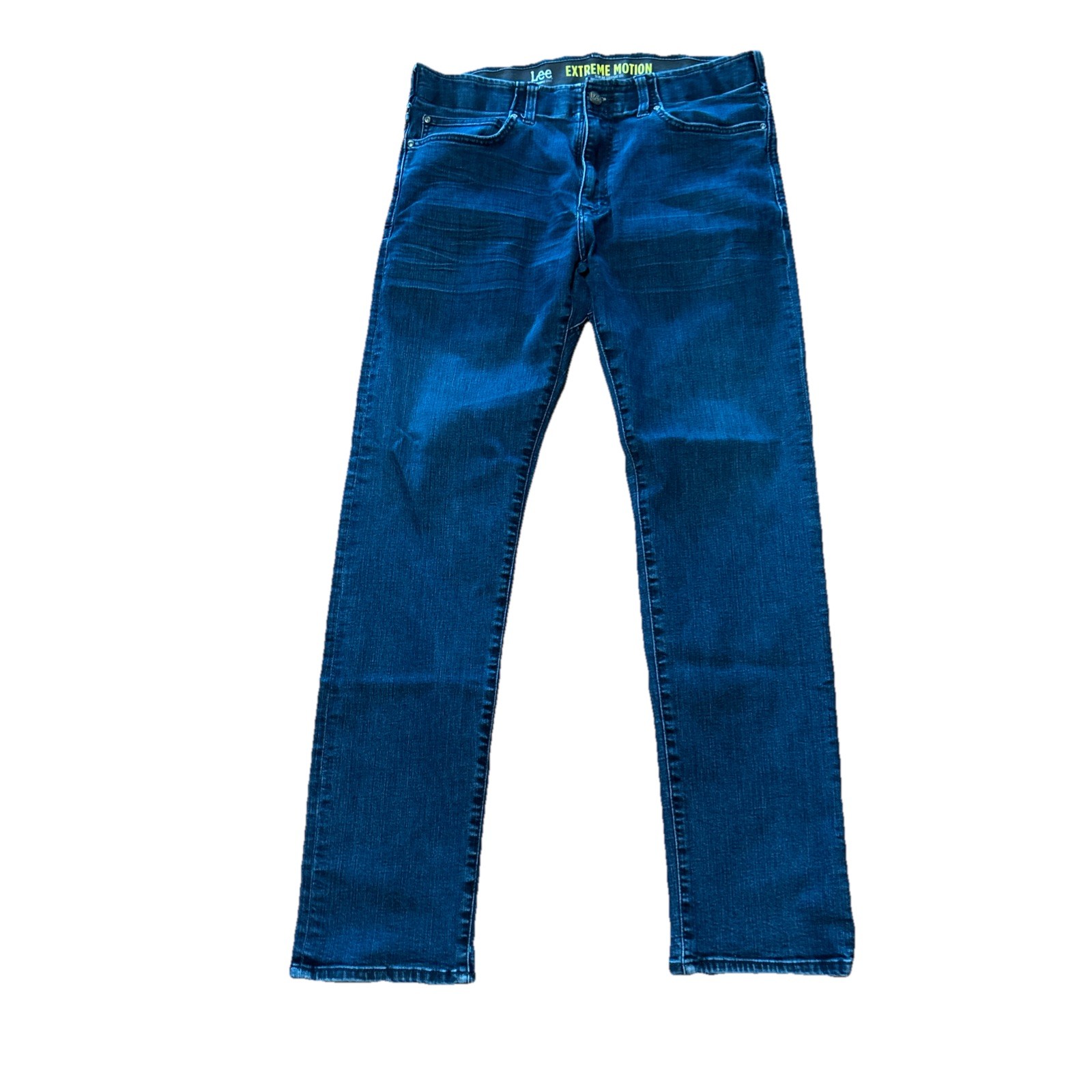 Men’s Lee Extreme Motion Slim Fit Straight Leg Jeans 36 x 34