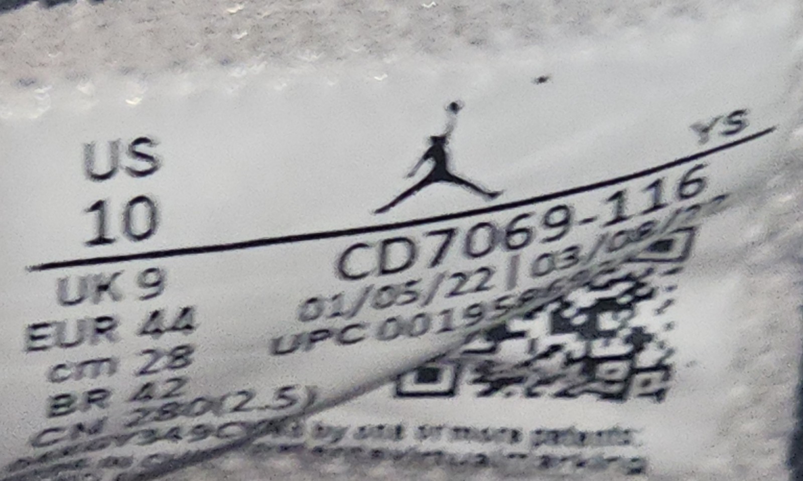 Size 10 – Air Jordan Legacy 312 Low Chicago Red Good Condition